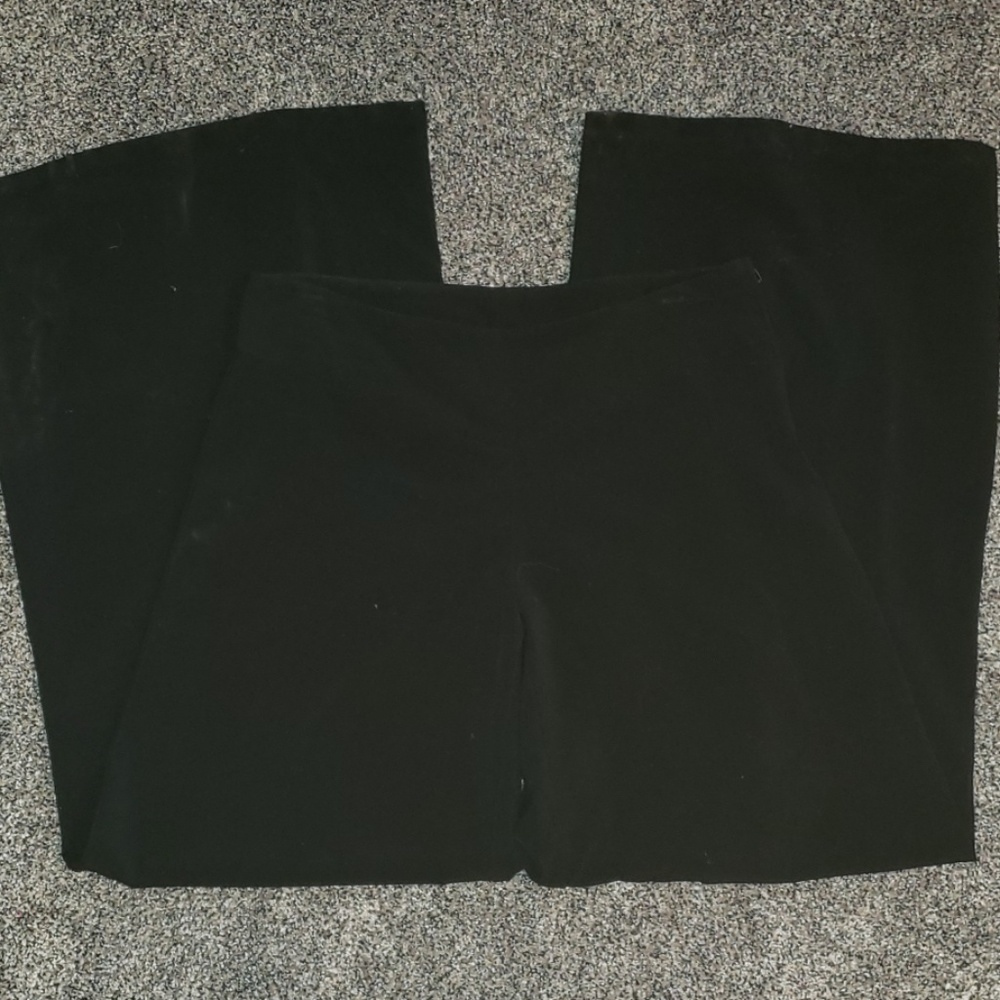 Joe Benbasset black wide leg pants size 7